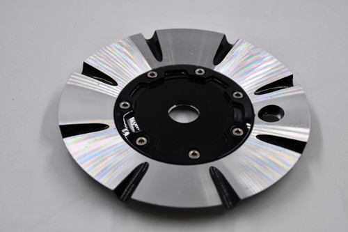 Platinum Machined & Black Wheel Center Cap Hub Cap C801904B/M 6.125"