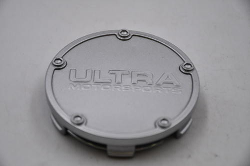 Ultra Motorsports Silver Wheel Center Cap Hub Cap 89-9004S 2.875" Snap In
