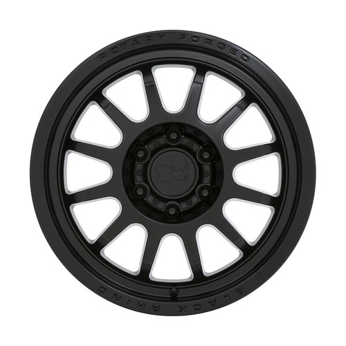 17" Black Rhino Rapid 17x9 6x4.5 Matte Black Wheel 12mm Rim