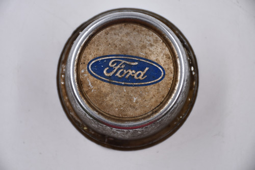 Ford Chrome w/ Blue Logo Wheel Center Cap Hub Cap FORD/2.75/PT 2.75" Push Thru