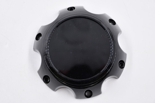 HardCore Gloss Black Wheel Center Cap Hub Cap HACORE/5.125 5.125" No Insert/Logo, 6 Lug