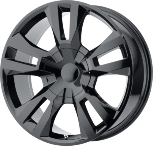 Set 4 Performance Replicas PR188 24x10 6x5.5 Gloss Black Wheels 24" 31mm Rims