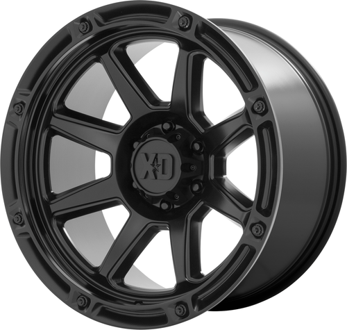 Set 4 XD XD863 20x9 6x5.5 Satin Black Wheels 20" 18mm Rims