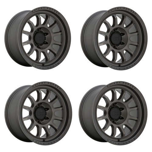 Set 4 Black Rhino Rapid 18x9.5 5x5 Matte Brushed Gunmetal Wheels 18" -18mm Rims