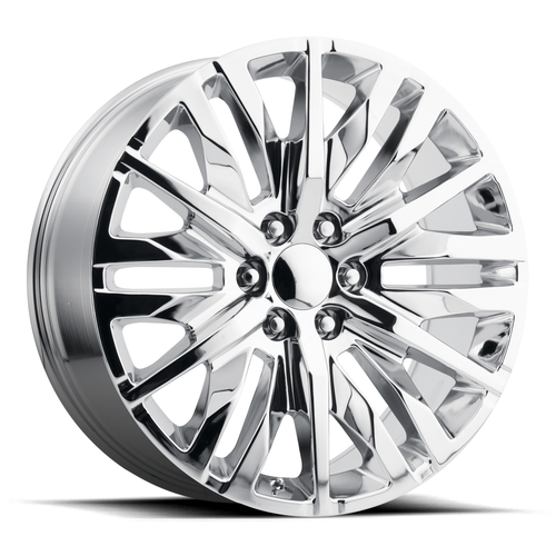 Set 4 Performance Replicas PR198 20x9 6x5.5 Chrome Wheels 20" 24mm Rims