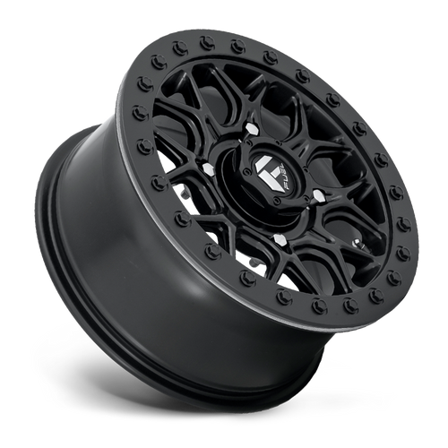 Fuel UTV D916 Tech Beadlock 15x10 4x156 Matte Black Wheel 15" 0mm Rim