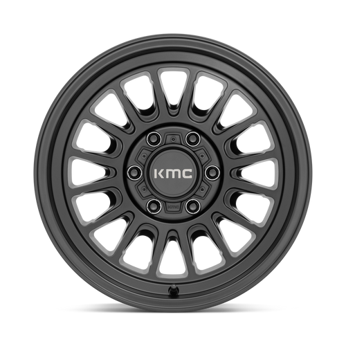 KMC KM724 Impact Ol 17x9 5x5.0 Satin Black Wheel 17" -12mm Rim