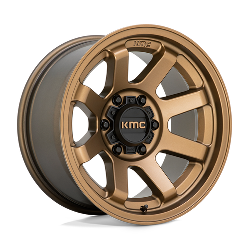KMC KM723 Trail 17x9 6x5.5 Matte Bronze Wheel 17" -12mm Rim