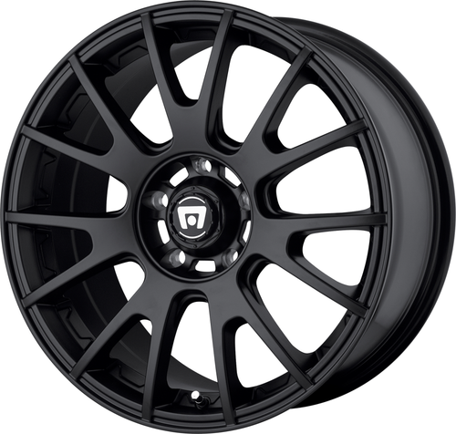 17" Motegi MR118 MS7 Matte Black 17x8 5x120 Wheel 32mm Rim 5 Lug