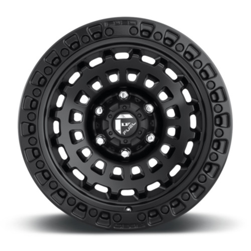 Fuel D633 Zephyr 17x9 Matte Black Wheel | Free Shipping