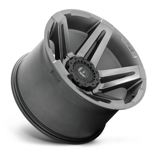 Fuel 1PC D764 Sfj 22x14 5x5 5x5.5 Matte Gun Metal Wheel 22" -75mm Rim