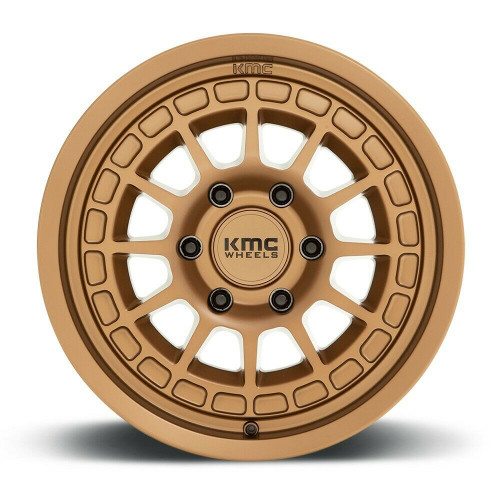17" KMC KM719 Canyon 17x8.5 6x5.5 Matte Bronze Wheel 0mm Truck Rim