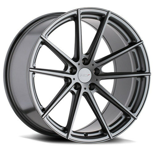 20" TSW Bathurst 20x9.5 5x4.5 Gloss Gunmetal Wheel 35mm Rim