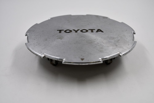 Toyota Chrome w/ Black Lettering Wheel Center Cap Hub Cap 716460 7.5" 83-'88 Corolla