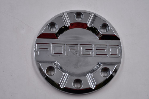 Forged Chrome Wheel Center Cap Hub Cap FORGED/3.875 3.875" Face Plate/Ornament