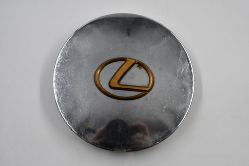 Lexus Chrome w/ Gold Ornament Logo Wheel Center Cap Hub Cap LEXUS/6.5 6.5"