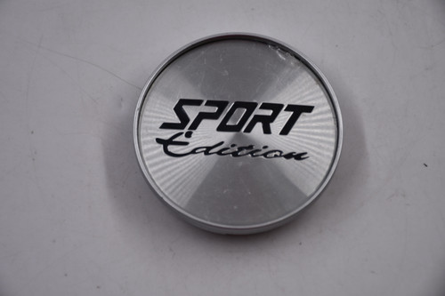 Sport Edition Silver Edge w/ Machined & Black Inset Wheel Center Cap Hub Cap SE14-CAP(SIL) 2.375" Snap In