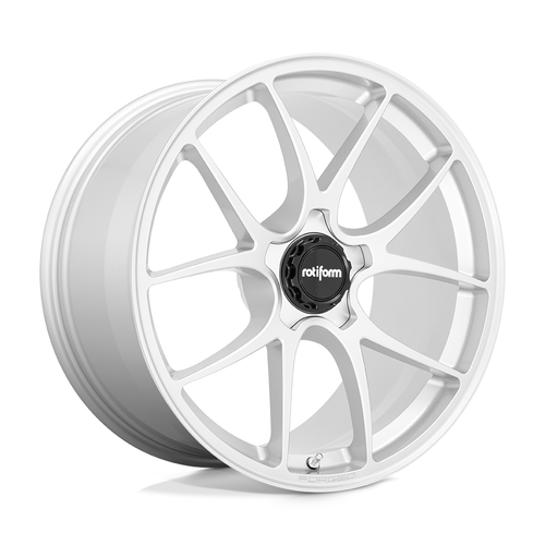 Set 4 Rotiform R900 Ltn 21x9 5x130 Gloss Silver Wheels 21" 45mm Rims