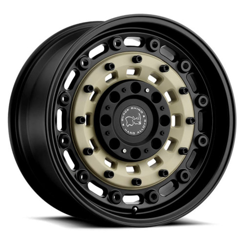 Black Rhino Arsenal 17x9.5 8x180 Sand On Black Wheel 17" 12mm For Chevy GMC Rim