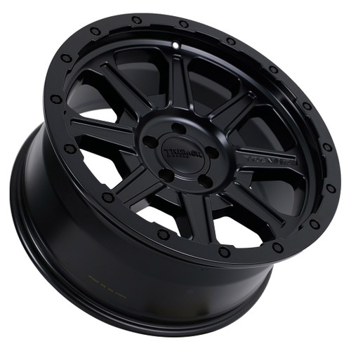 17" Tremor 103 Impact Satin Black Wheel 17x8.5 6x135 0mm For Ford Lincoln Rim