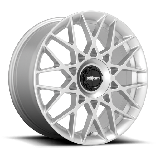 19" Rotiform 1PC R167 BLQ-C 19x8.5 5x112 Silver Wheel 35mm Rim