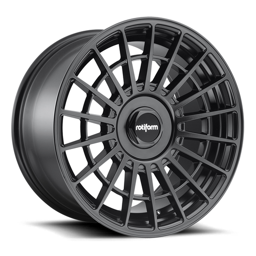 Set 4 Rotiform R142 Las-R 18x8.5 5x112 5x120 Matte Black Wheels 18" 35mm