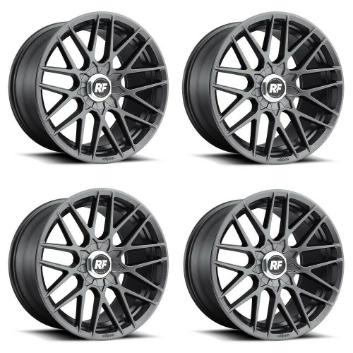 Set 4 Rotiform R141 RSE 18x8.5 5x112 5x120 Matte Anthracite Wheels 18" 35mm Set 4 Rotiform R141 RSE 18x8.5 5x112 5x120 Matte Anthracite Wheels 18" 35mm