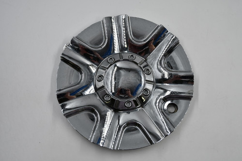 Akuza Road Concepts Chrome Wheel Center Cap Hub Cap EMR702-CAR-CAP 7" Bolt On, No Logo/Insert