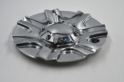 Akuza Road Concepts Chrome Wheel Center Cap Hub Cap EMR702-CAR-CAP 7" Bolt On, No Logo/Insert