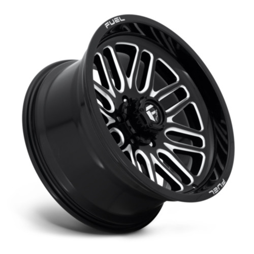 Fuel 1PC D662 Ignite 20x10 8x170 Gloss Black Milled Wheel 20" -18mm Rim