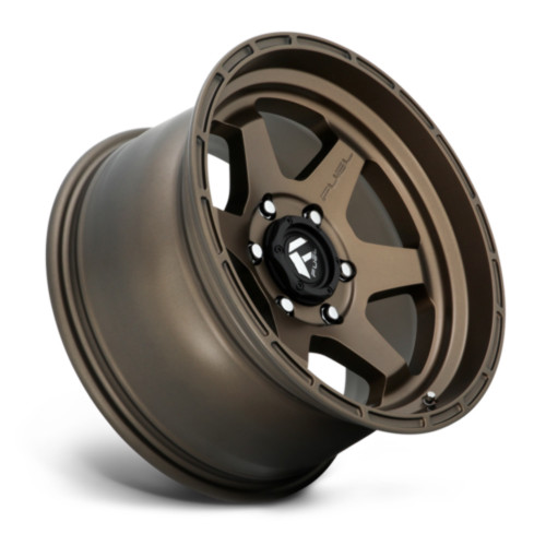 Fuel 1PC D666 Shok 18x9 6x5.5 Matte Bronze Wheel 18" -12mm Rim