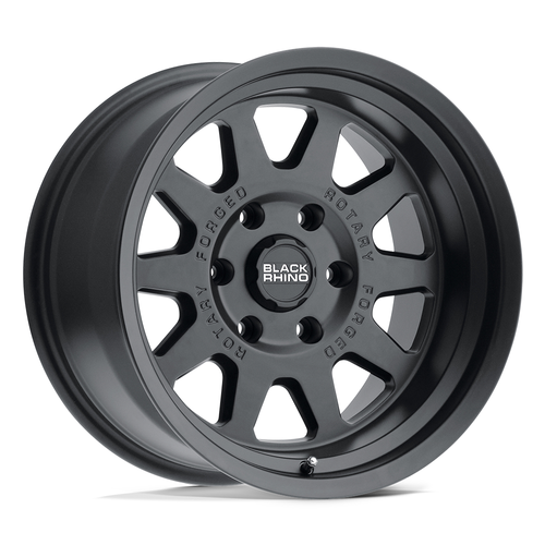 17" Black Rhino Stadium 17x9.5 Matte Black 6x5.5 Lifted Truck Wheel -18mm Rim