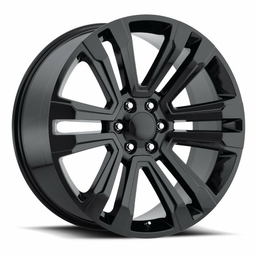 26" O.E. Revolution G-10 Gloss Black Wheel 26x10 6x5.5 24mm Rim