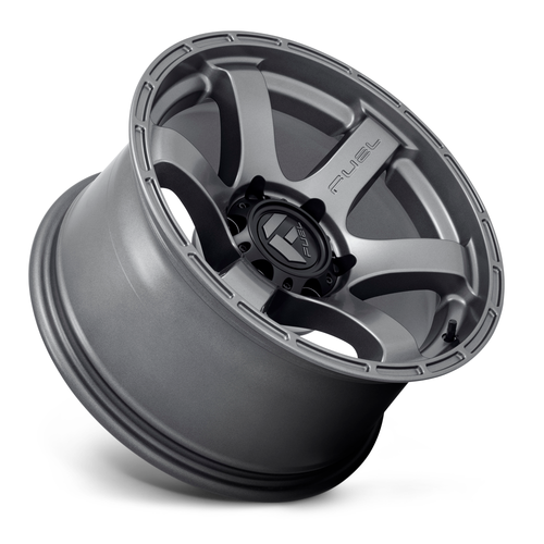Fuel 1PC D767 Rush 18x9 6x135 Matte Gun Metal Wheel 18" 1mm Rim