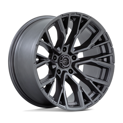 Fuel 1PC D848 Rebar 22x12 5x5.0 Matte Gunmetal Wheel 22" -44mm Rim