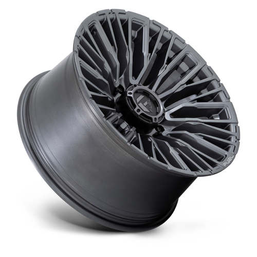 Fuel 1PC D848 Rebar 20x10 8x180 Matte Gunmetal Wheel 20" -18mm Rim