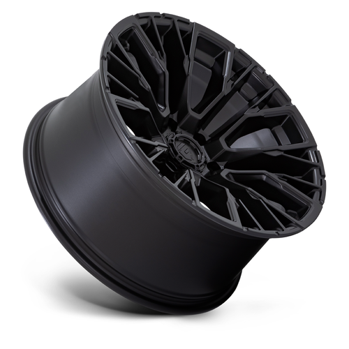 Fuel 1PC D847 Rebar 22x12 6x5.5 Blackout Wheel 22" -44mm Rim