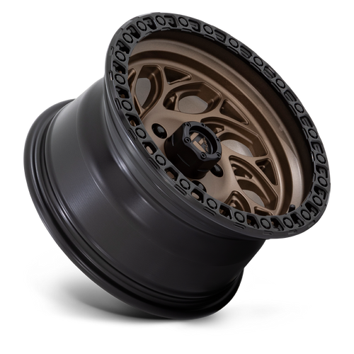 Set 4 Fuel D841 Runner ORx10 5x5.5 Bronze With Black Ring Wheels" -43mm