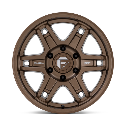 Fuel 1PC D837 Slayer 17x8.5 5x5.0 Matte Bronze Wheel 17" 1mm Rim