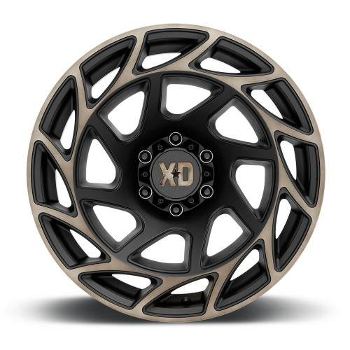 XD XD860 Onslaught 20x12 6x135 Satin Black With Bronze Tint Wheel 20" -44mm Rim