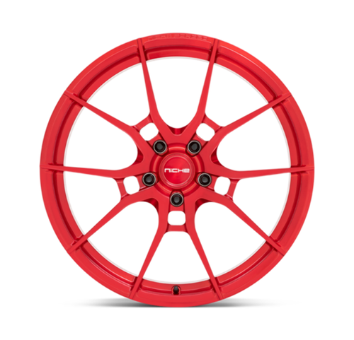 Niche Mono T113 Kanan 20x11 5x115 Brushed Candy Red Wheel 20" 26mm Rim