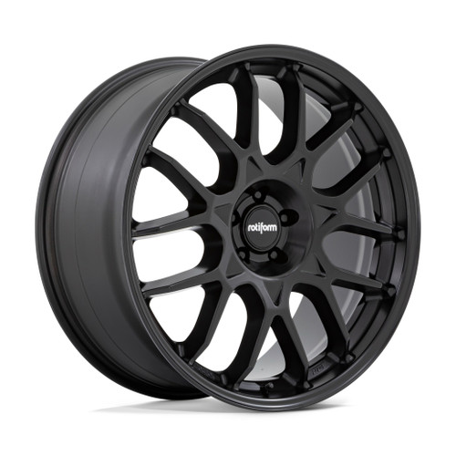 Rotiform 1PC R195 Zws 22x10 5x130 Matte Black Wheel 22" 25mm Rim
