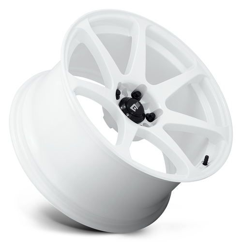 Set 4 Motegi MR154 Battle 17x8 5x4.5 White Wheels 17" 30mm Rims
