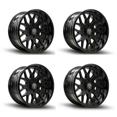 Thret Offroad Monarch 20.0x10.0 Gloss Black Wheels | 8x170 Truck Wheels
