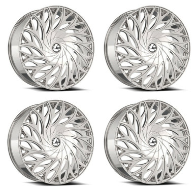 Azara AZA-525 Wheels 18 Inch 5x112 5x4.5 (5x114.3) Nano Chrome A2i Whe