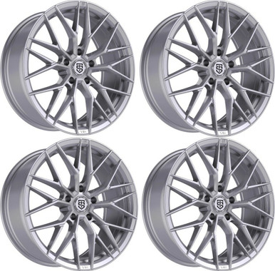 TIS Motorsports 505S Wheels 16 Inch 5x4.5 (5x114.3) Gloss Silver A2i W