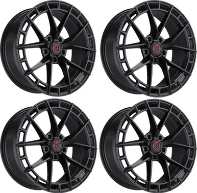 TIS Motorsports 504B Wheels 18 Inch 5x4.5 (5x114.3) Gloss Black A2i Wh