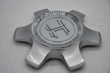 Hardcore Offroad Silver Wheel Center Cap CAP-HC24/25(BRU)-6LUG