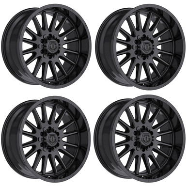 TIS 567B Wheels 20 Inch 6x135 6x5.5 (6x139.7) Gloss Black A2i Wheel an
