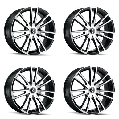 Katch Kr50 ホイールセット Kraze Kr183 Wheels 18.0 Inch 5x115 5x120 A2i Wheel and Tire